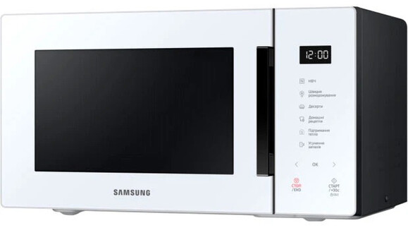 Мікрохвильова піч Samsung MS30T5018AW/BW фото 2