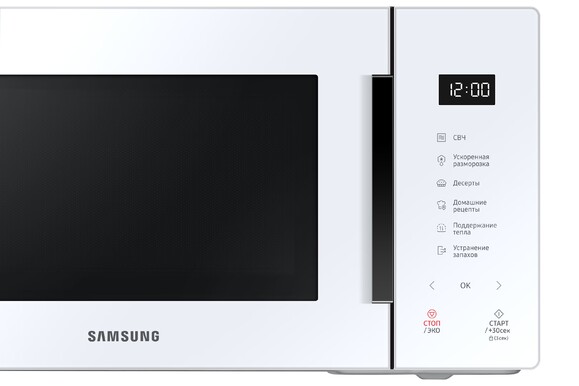 Микроволновая печь Samsung Bespoke (MS23T5018AW/BW) изображение 4