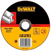 Диск шліфувальний DeWALT 125х6.0х22.23 мм. по металу (DT42320)