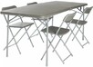 Стол со стульями Vango Orchard XL 182 Table and Chair Set Grey (TBNORCHARG10TET)