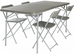 Стіл зі стільцями Vango Orchard XL 182 Table and Chair Set Grey (TBNORCHARG10TET)