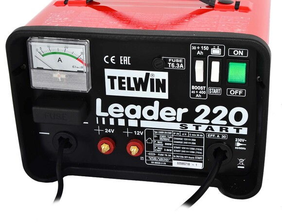 Пуско-зарядное устройство Telwin Leader 220 Start изображение 5
