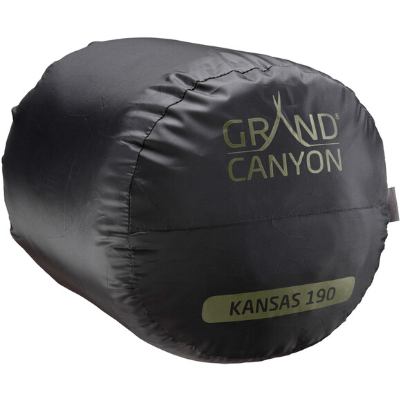 Спальный мешок Grand Canyon Kansas 190, 0°C Capulet Olive Left (340019) DAS302055 изображение 9