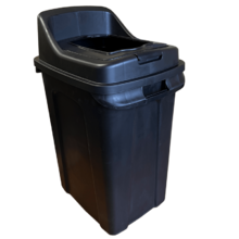 Сортировочный мусорный бак PLANET Re-Cycler 50 л, черный