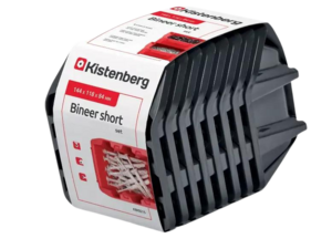 Набор контейнеров Kistenberg Bineer short 206х118х144 мм, черный, 8 шт (KBISS15-S411 8)