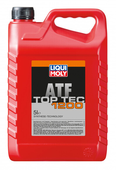 Масло для АКПП и гидроприводов LIQUI MOLY Top Tec ATF 1200, 5 л (3682)