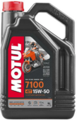 Моторное масло Motul 7100 4T, 15W50 4 л (104299)