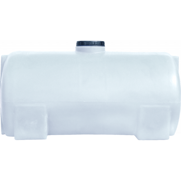 Пластиковая емкость Пласт Бак 150 л горизонтальная, белая (00-00002105) изображение 2