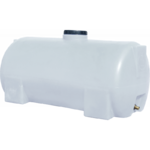 Пластиковая емкость Пласт Бак 150 л горизонтальная, белая (00-00002105)