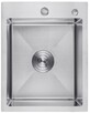 Кухонна мийка Kroner KRP Geburstet-4050HM, 3.0/1.0 мм (CV029164)