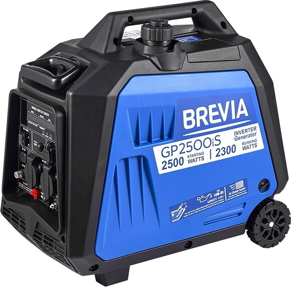 Генератор інверторний бензиновий BREVIA GP2500iS фото 2