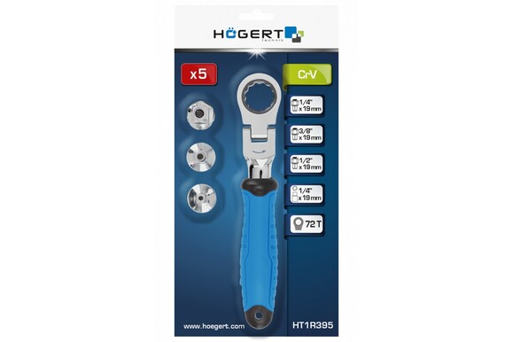 Трещотка HOEGERT (HT1R395) изображение 2