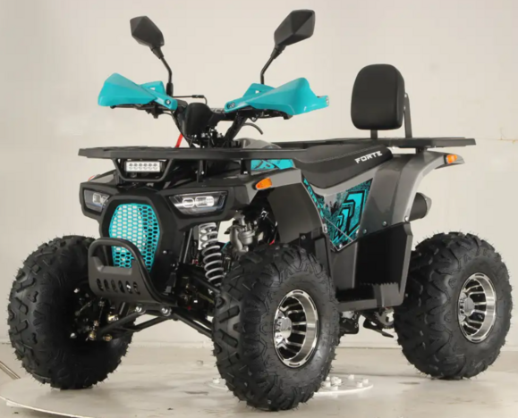 Квадроцикл Forte ATV125P (сіро-блакитний) (129956) фото 2