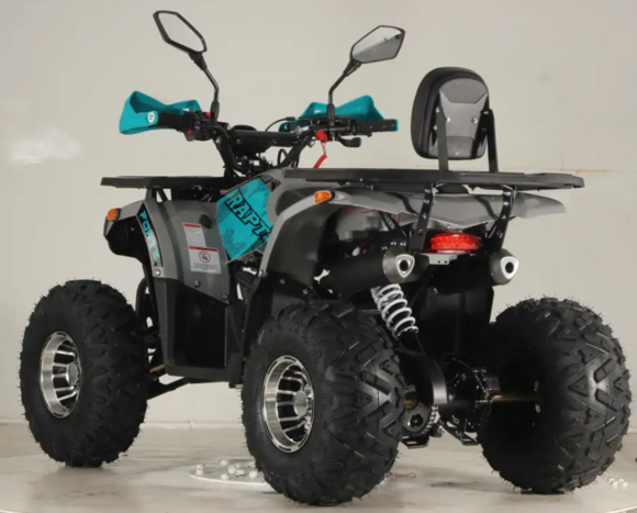 Квадроцикл Forte ATV125P (сіро-блакитний) (129956) фото 3