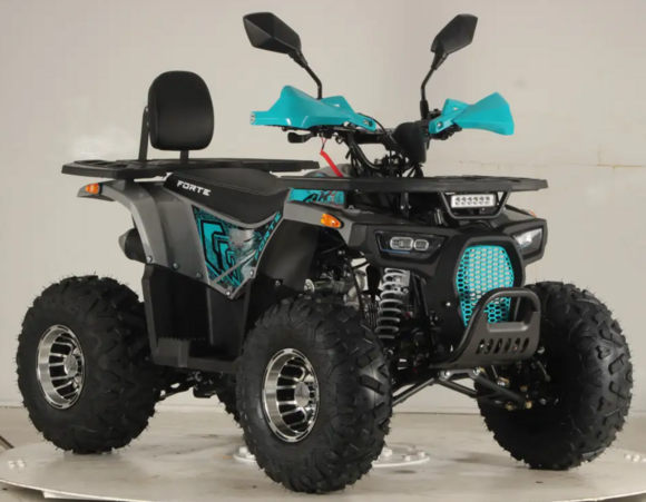 Квадроцикл Forte ATV125P (сіро-блакитний) (129956) фото 4