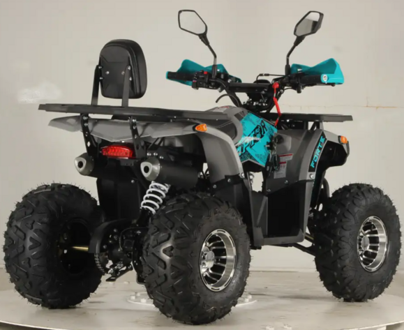 Квадроцикл Forte ATV125P (сіро-блакитний) (129956) фото 5