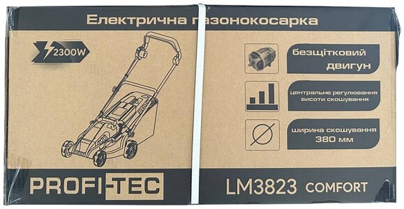 Электрическая газонокосилка PROFI-TEC COMFORT LM3823 (005271) изображение 8