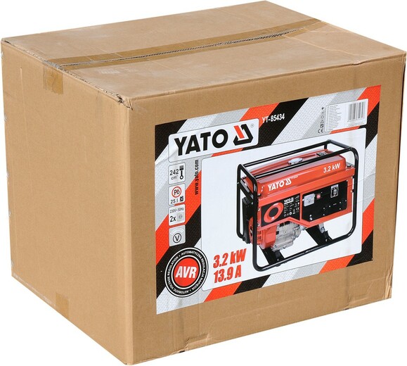Бензиновий генератор Yato YT-85434 фото 2