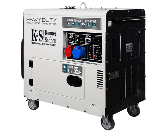 Дизельний генератор Konner&Sohnen KS 8200HDES-1/3 ATSR (EURO V) фото 2