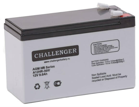 Акумуляторна батарея Challenger А12HR-36W