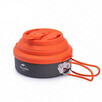 Сковорода Naturehike Camping Pan 1.6 л with silicone lid NH19CJ006 orange / grey (6927595738337)