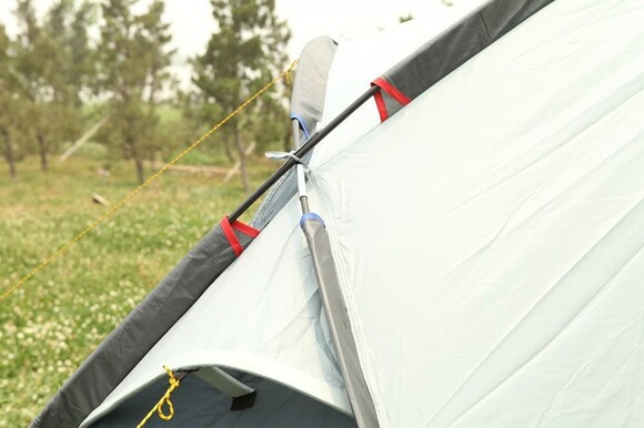 Палатка KingCamp Bari 4 (KT3030) Grey/Blue изображение 5