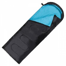 Спальный мешок SportVida Black/Sky Blue (SV-CC0062)