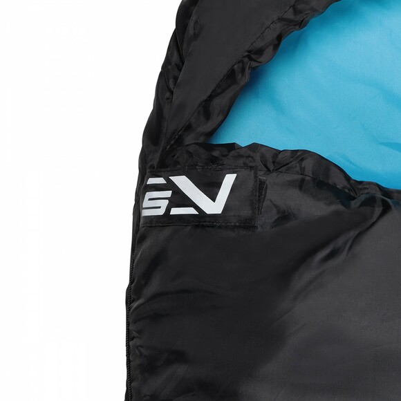 Спальный мешок SportVida Black/Sky Blue (SV-CC0062) изображение 8