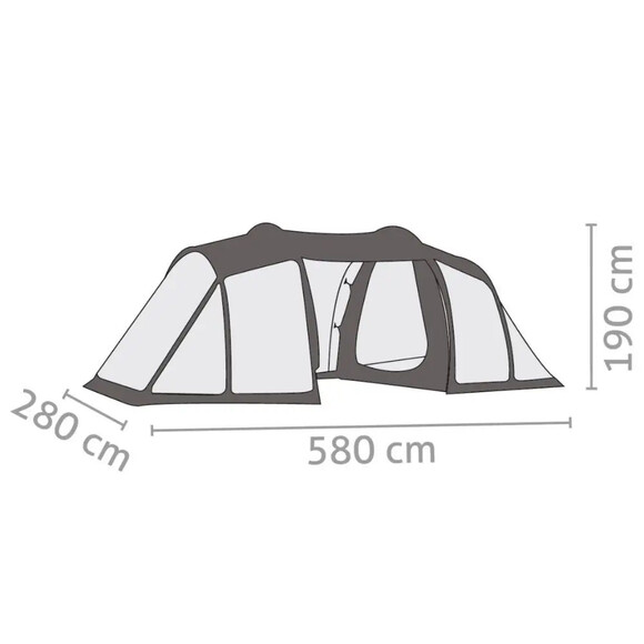 Палатка Salewa Midway VI Tent (013.003.1259) изображение 2