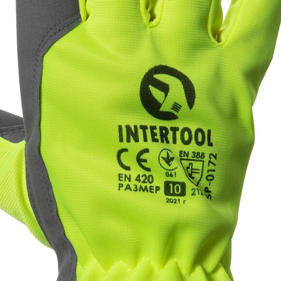 Перчатки Intertool (SP-0172) изображение 2