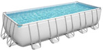 Каркасный бассейн Bestway, 640х274х132 см (фильтр-насос 5 678 л/ч, дозатор, лестница, тент) (5611Z)