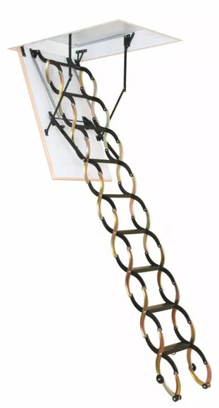 Чердачная ножничная лестница Oman Termo NO (506)