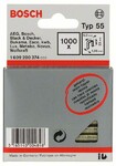 Скобы для степлера Bosch тип 55, 6х23 мм, 1000 шт. (1609200374)