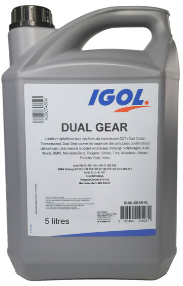 Трансмісійне мастило IGOL DUAL GEAR 5 л (DUALGEAR-5L)