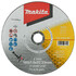 Тонкий відрізний диск для нержавіючої сталі 180х1.6 60Т, плаский (E-13758)