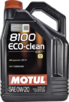 Моторное масло Motul 8100 Eco-clean, 0W20 5 л (108862)