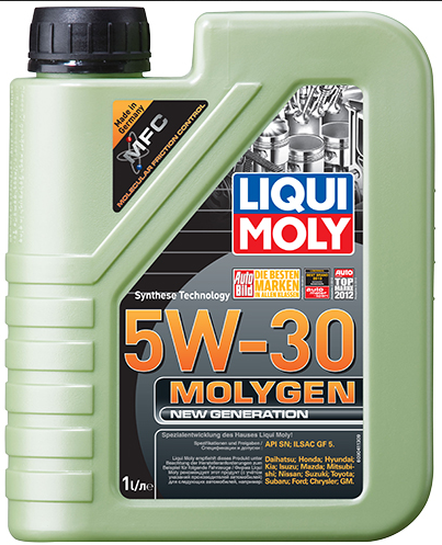 

Моторное масло LIQUI MOLY Molygen New Generation 5W-30, 1 л (9047)