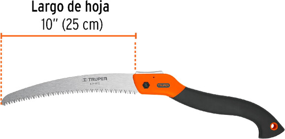 Ножовка садовая складная TRUPER STP-10PC 250 мм изображение 3