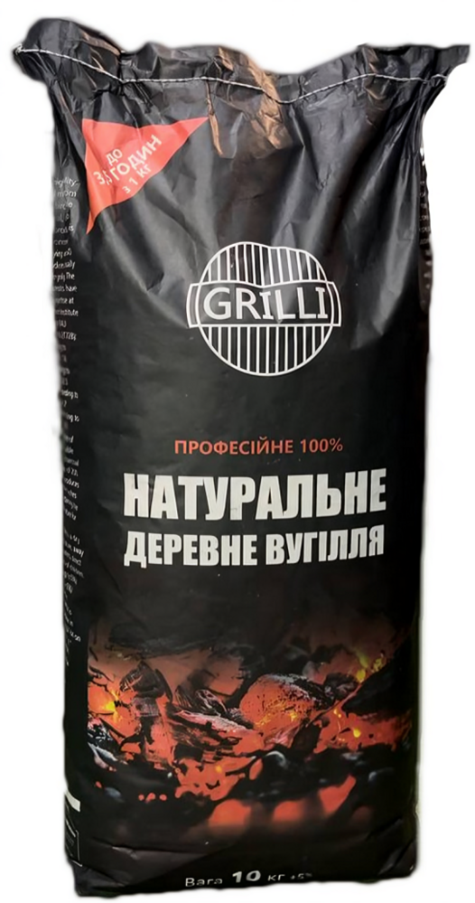 

Древесный уголь GRILLI, 10 кг (777820)