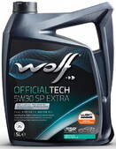 Моторна олива WOLF OFFICIALTECH 5W-30 C3 SP EXTRA, 5 л (1049360)