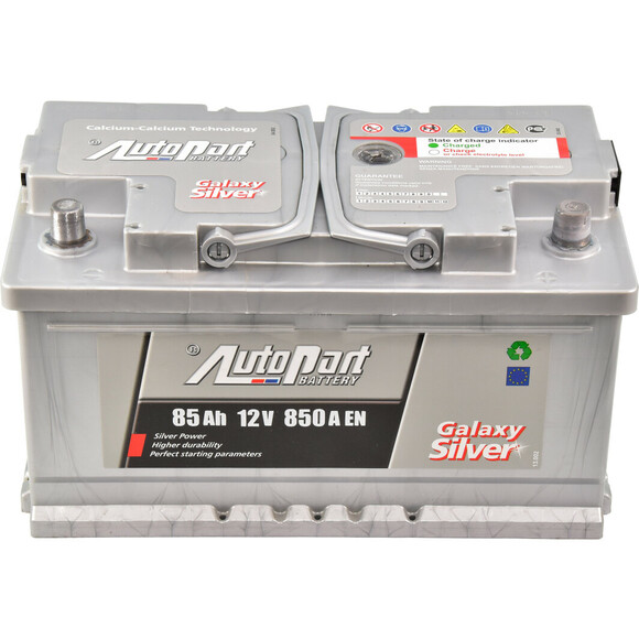 Автомобільний акумулятор AutoPart Galaxy Silver_SB 12В, 85 Аг (ARL85-GAL0) фото 2