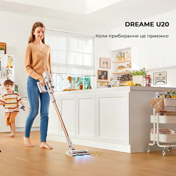 Пилосос Dreame Cordless Vacuum Cleaner U20 (VPV11A) фото 7