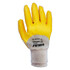 Перчатки трикотажные Sigma с частичным нитриловым покрытием желтые р10 (9443451) 120пар