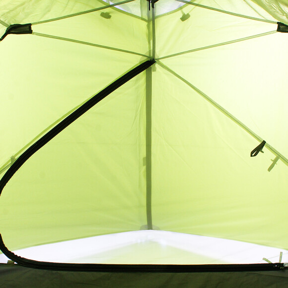 Палатка 3F UL Gear трехместная QingKong 3 210T 3 season зеленая (3210TG3S) изображение 7