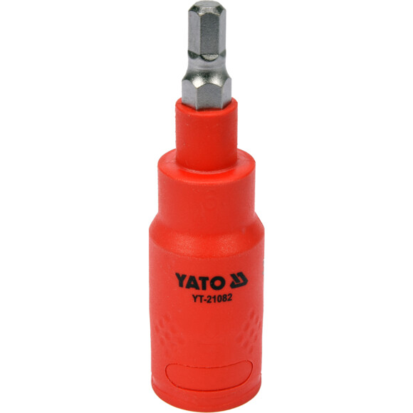 Головка торцева діелектрична Yato HEX 6 мм (YT-21082)