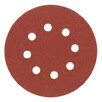 Круг шлифовальный Vorel самозацепной 8 отверстий 125мм P36 5шт (8573)