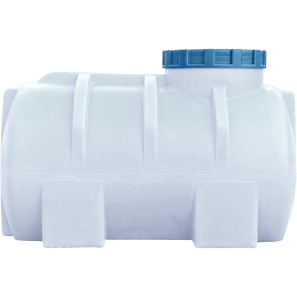 Пластиковая емкость Пласт Бак 250 л горизонтальная, белая (00-00000763) изображение 2