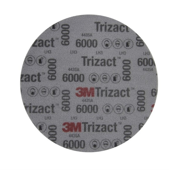 Сверхтонкий абразивный диск 3M Trizact, Р6000, 150 мм (51130) изображение 2