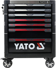 Шкаф с инструментами Yato, на колесах, 7 ящиков, набор 157 шт (YT-55308)