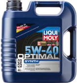 Синтетическое моторное масло LIQUI MOLY Optimal Synth SAE 5W-40, 4 л (3926)